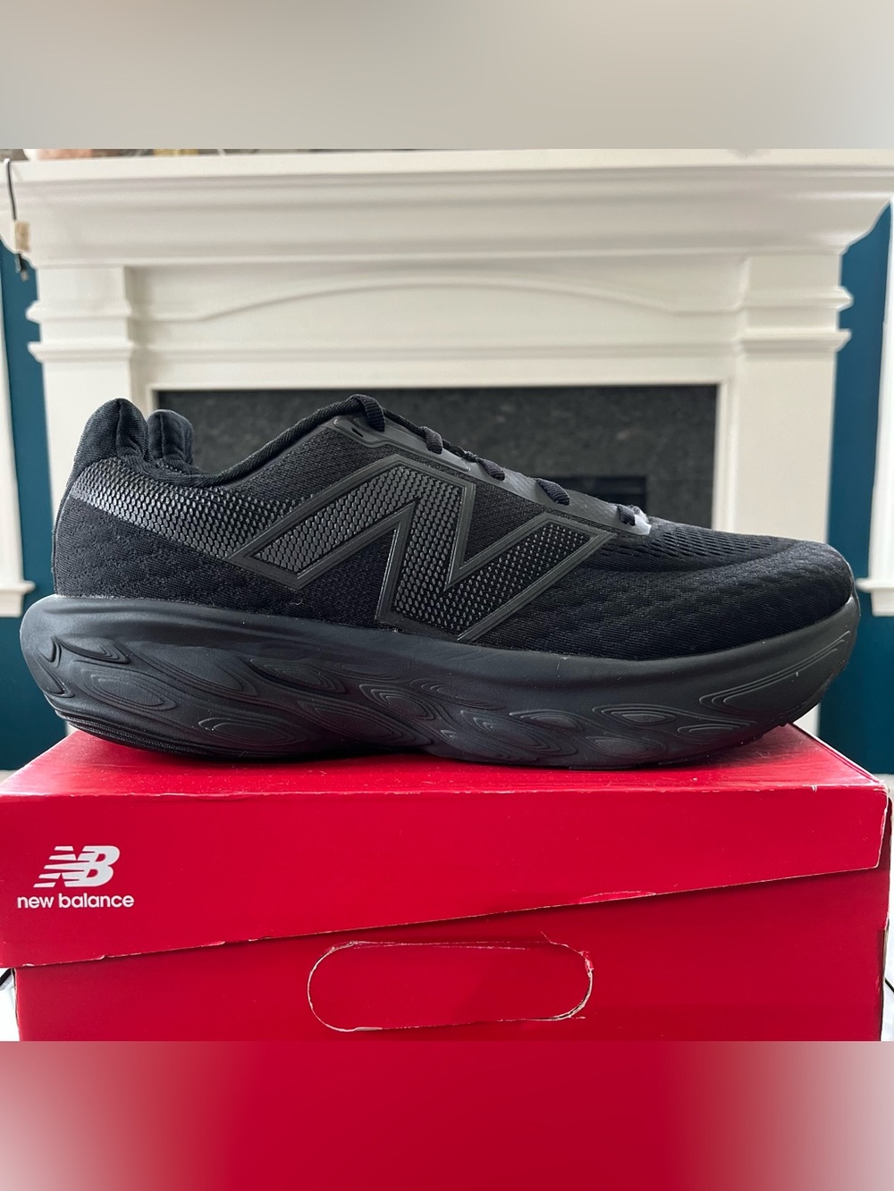 Sz 12.5 4E New Balance Men's Fresh Foam X 1080v14 Athletic Shoes Black M1080K14
